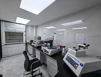 Laboratorium Kantor Shanghai · Persiapan Sampel